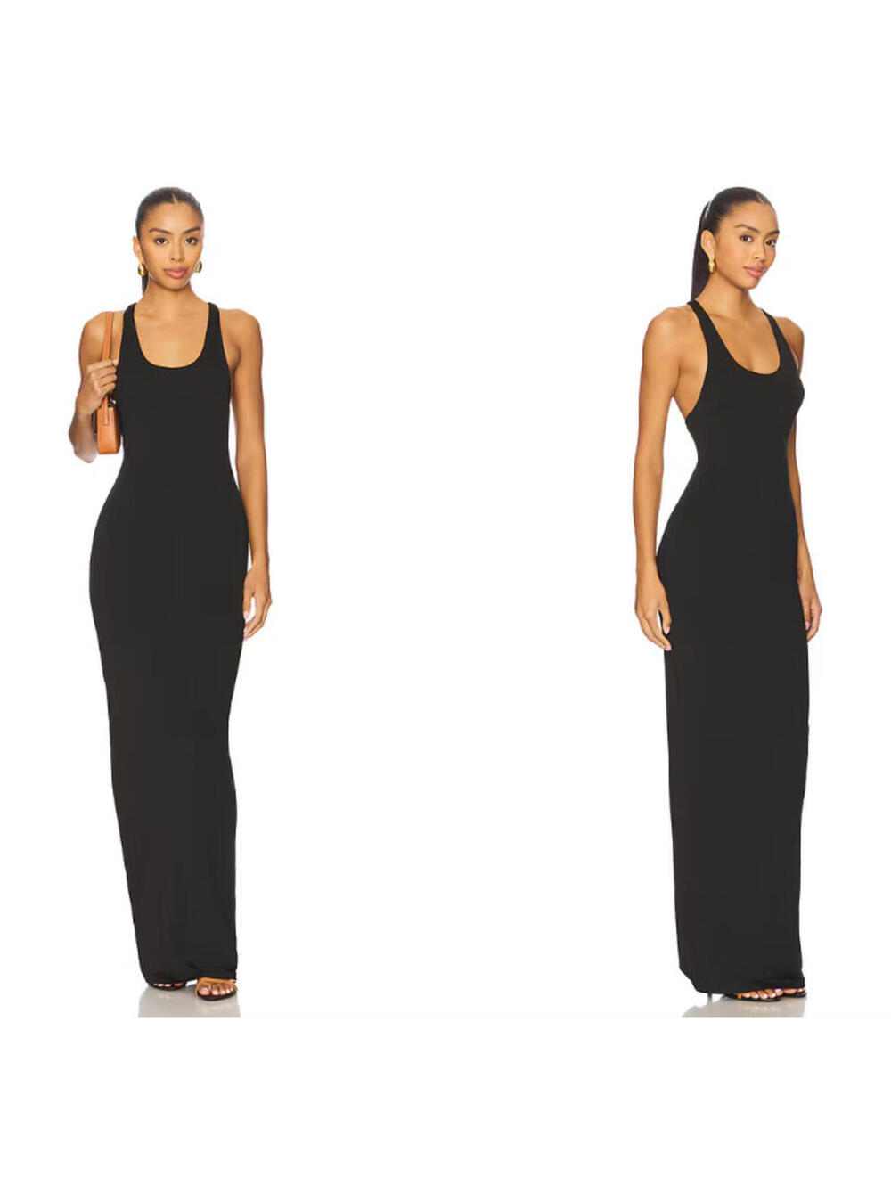 All The Ways Lacey Maxi Dress black size XS NWT